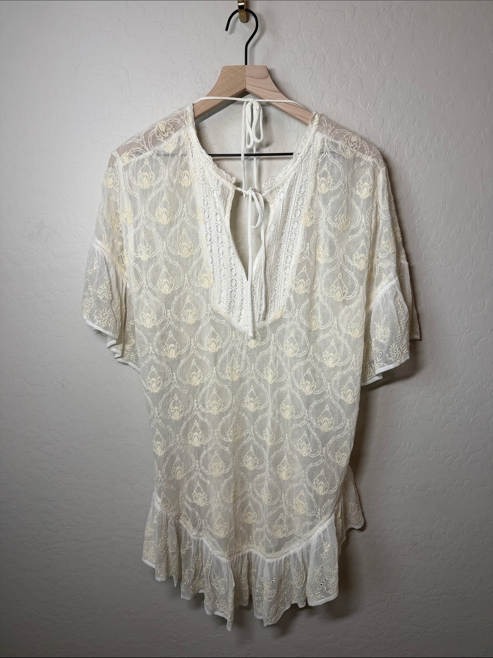 Anthropologie The Deco Lace Swim Coverup - Picture 2 of 4
